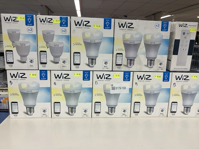 Ca. 10x wizz ledlampen met afstandsbediening - afbeelding 1 van  3