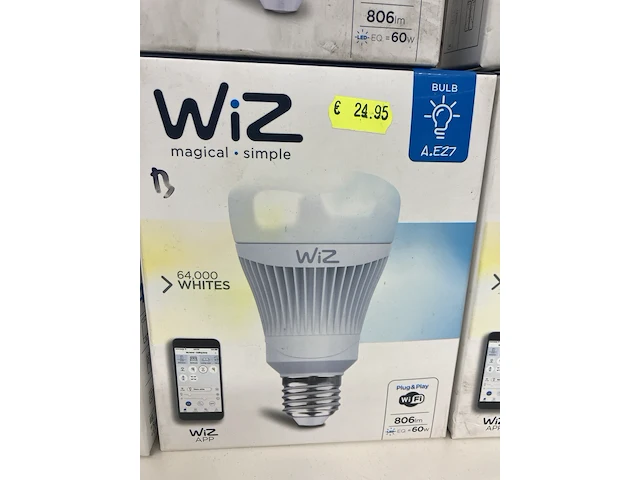 Ca. 10x wizz ledlampen met afstandsbediening - afbeelding 2 van  3