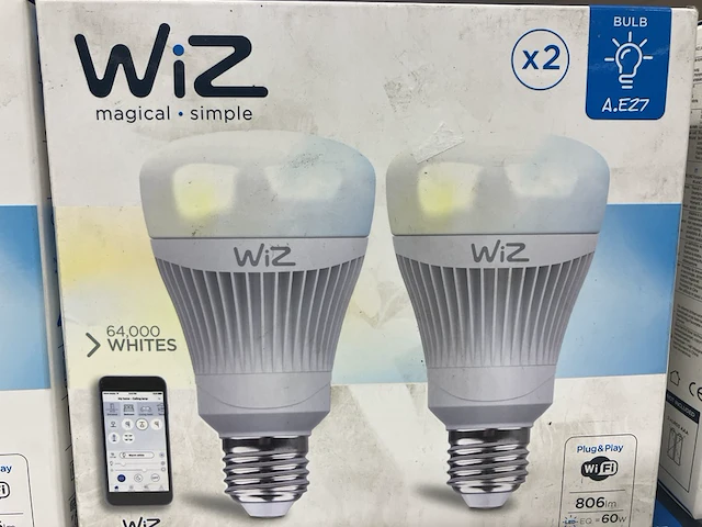 Ca. 10x wizz ledlampen met afstandsbediening - afbeelding 3 van  3