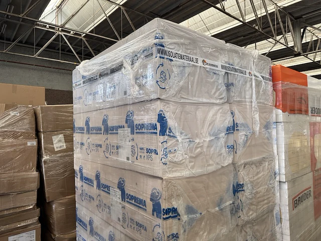 Ca. 10x xps wfi 1250x600x100mm rd:2.85 4pl/pak(=3,00m²) soprema - afbeelding 2 van  5