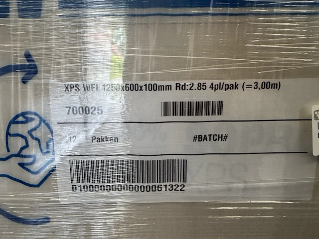 Ca. 10x xps wfi 1250x600x100mm rd:2.85 4pl/pak(=3,00m²) soprema - afbeelding 5 van  5