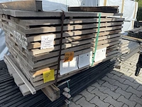 Ca. 110x guyana ipé planken fijnbezaagd - afbeelding 2 van  3