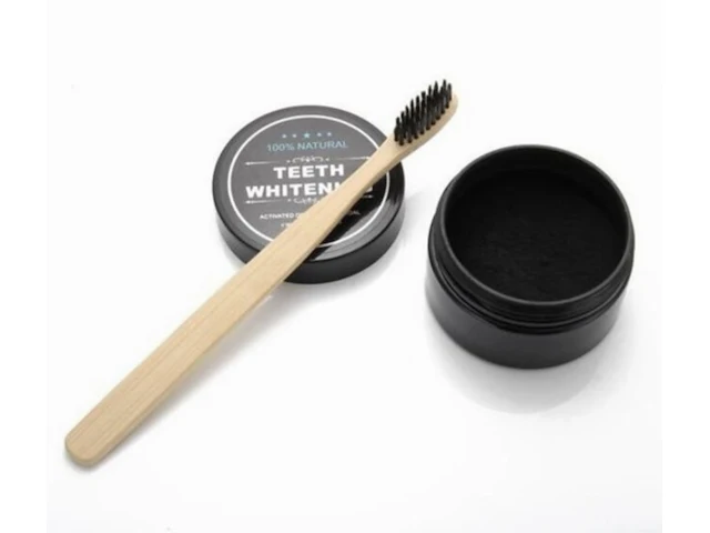 Ca. 110x organic teeth whitening + bamboe tandenborstel - afbeelding 1 van  6