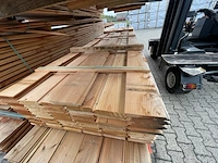 Ca. 113x douglas wisselsponning/halfhoutsrabat, 18x190mm, lengte 500cm - afbeelding 1 van  3