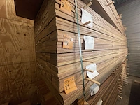 Ca. 114x guyana ipé planken geschaafd, 21x145mm, lengte 395cm - afbeelding 4 van  4
