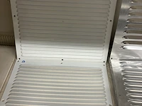 Ca. 115x diverse ventilatieroosters aluminium rvs - afbeelding 7 van  7