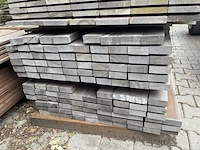 Ca. 117x massaranduba planken geschaafd, 35x90mm, lengte 200cm - afbeelding 3 van  3