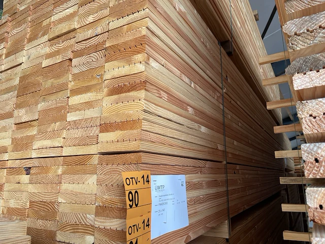 Ca. 119x douglas vlonderplanken, 25x140mm, lengte 400cm - afbeelding 4 van  4