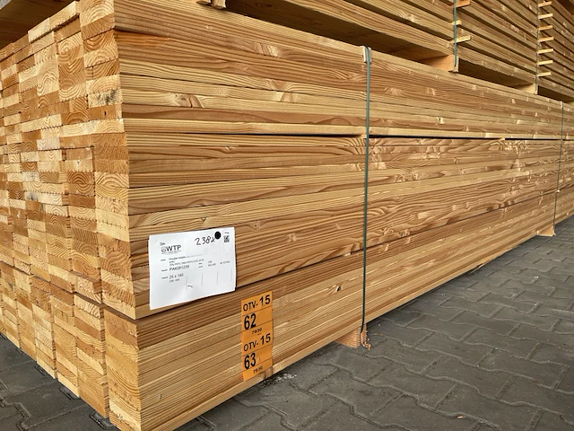 Ca. 119x douglas vlonderplanken, 25x140mm, lengte 400cm - afbeelding 4 van  4