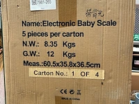 Ca. 11x digitale weegschaal voor baby's - afbeelding 3 van  3