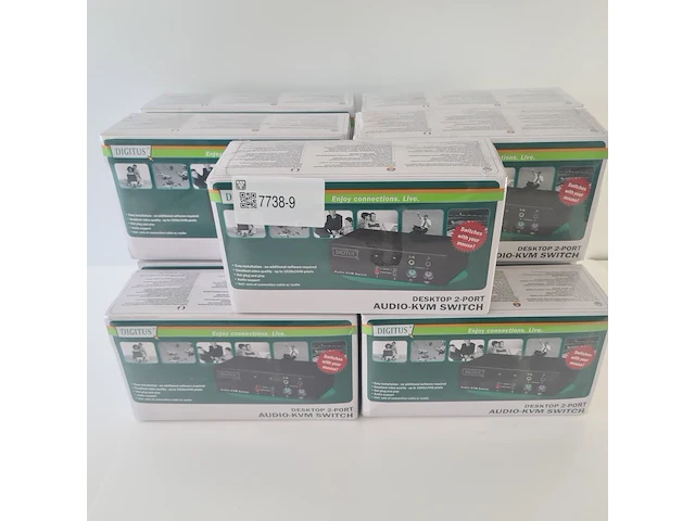 Ca. 11x digitus kvm switch voor 2 pc's digitus, ds-11310 - afbeelding 1 van  4
