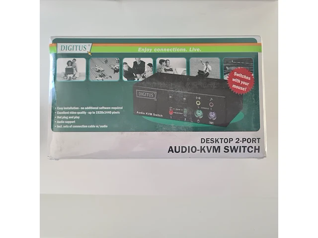 Ca. 11x digitus kvm switch voor 2 pc's digitus, ds-11310 - afbeelding 2 van  4