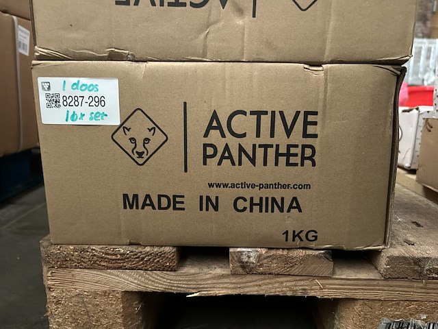 Ca. 11x dumbbell set 2x 1kg (2kg totaal) active panther - afbeelding 2 van  4