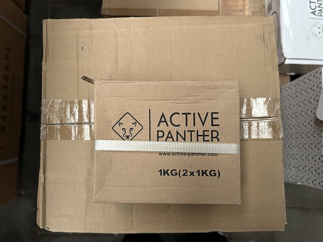 Ca. 11x dumbbell set 2x 1kg (2kg totaal) active panther - afbeelding 3 van  4