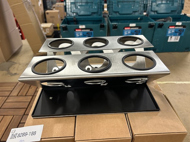 Ca. 11x flessenhouder voor 3 flessen, zoomyo - afbeelding 1 van  6