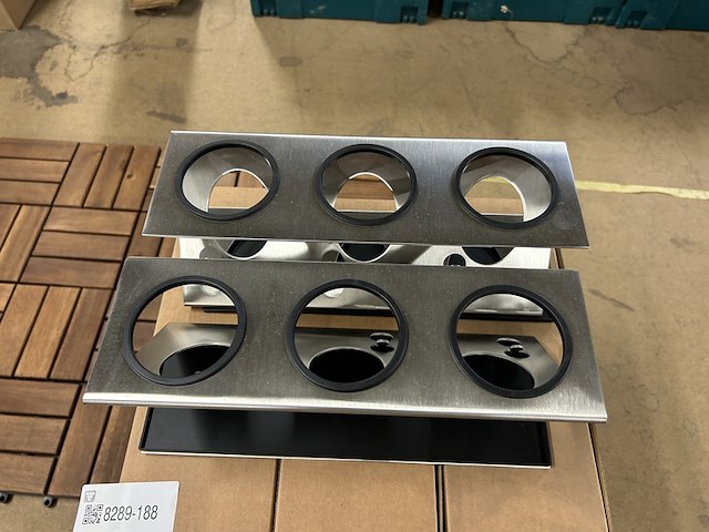 Ca. 11x flessenhouder voor 3 flessen, zoomyo - afbeelding 4 van  6