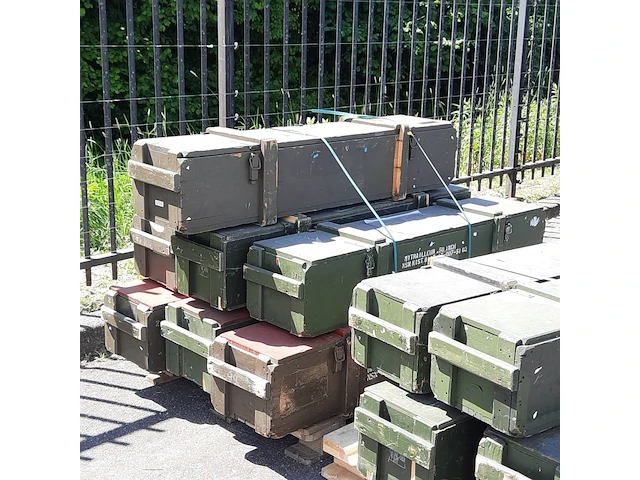 Ca. 11x houten transportkist - afbeelding 6 van  7