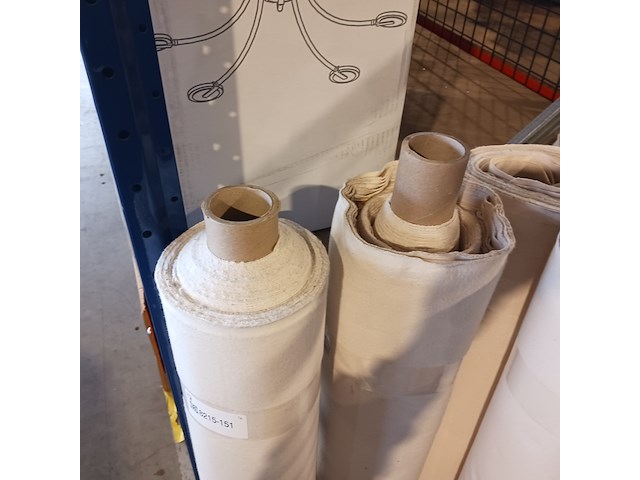 Ca. 11x rol zware canvas bekledingsstof - afbeelding 2 van  6