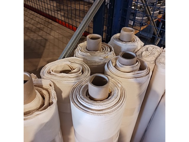 Ca. 11x rol zware canvas bekledingsstof - afbeelding 3 van  6