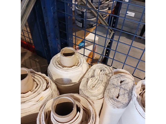 Ca. 11x rol zware canvas bekledingsstof - afbeelding 4 van  6