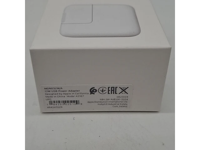 Ca. 11x usb adapter, apple, 12w power adapter a2167 - afbeelding 4 van  5