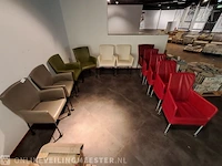 Ca. 11x verrijdbare eetkamerstoel lederlook - afbeelding 1 van  9