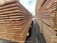 Ca. 120x douglas planken fijnbezaagd, 22x200mm, lengte 300cm - afbeelding 2 van  3