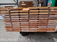 Ca. 120x douglas wisselsponning, 18x185mm, lengte 300cm - afbeelding 3 van  3