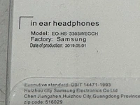 Ca. 120x headset samsung, hs330, wit - afbeelding 3 van  4