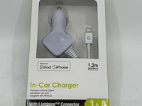 Ca. 120x in-car charger muvit, mudcc0105, wit - afbeelding 1 van  4
