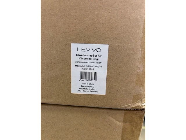 Ca. 120x uitbreidingsset voor kaasrasp 4-delig levivo - afbeelding 3 van  4