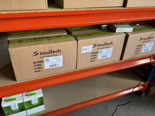Ca. 120x usb snel lader met usb-c laadsnoer soultech, sc213b - afbeelding 4 van  5