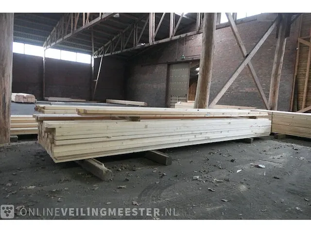 Ca. 120x vuren balk - afbeelding 2 van  9