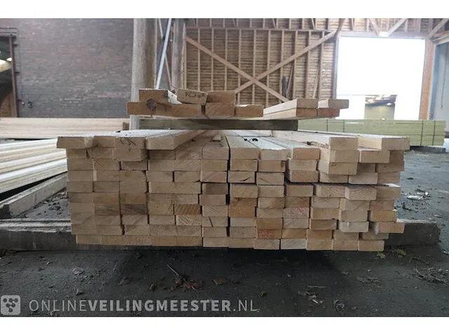 Ca. 120x vuren balk - afbeelding 3 van  9