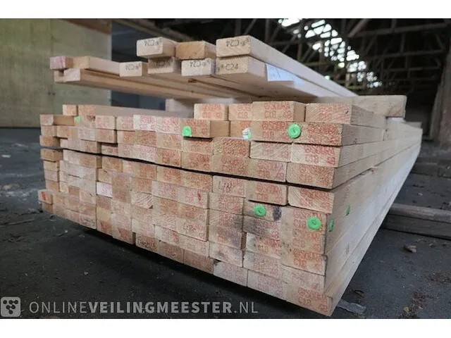 Ca. 120x vuren balk - afbeelding 8 van  9