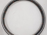 Ca. 122x combinatie alu fietswielen + lekvrije banden 22", oranje + zwart - afbeelding 3 van  7