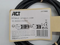 Ca. 1250x partij display port kabels, act, ak3980 dp male 2.00m - afbeelding 2 van  5