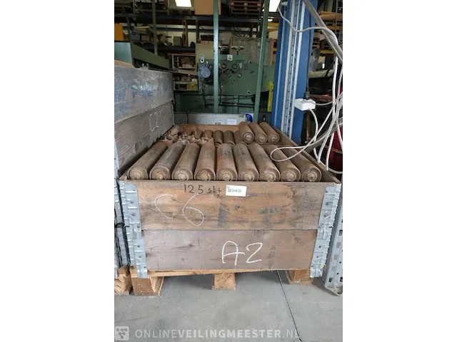 Ca 125x rol voor rollenbaan - afbeelding 1 van  4
