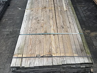 Ca. 126x douglas regels 126x | fijnbezaagd | 4 x 6 x 300 cm , 4 x 6 x 300 cm - afbeelding 1 van  2