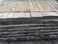 Ca. 126x douglas regels 126x | fijnbezaagd | 4 x 6 x 300 cm , 4 x 6 x 300 cm - afbeelding 2 van  2