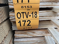 Ca. 126x douglas veer en groef, 18x145mm, lengte 400cm - afbeelding 4 van  4