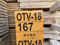 Ca. 127x guyana teak planken geschaafd, 25x90mm, lengte 335cm - afbeelding 5 van  5