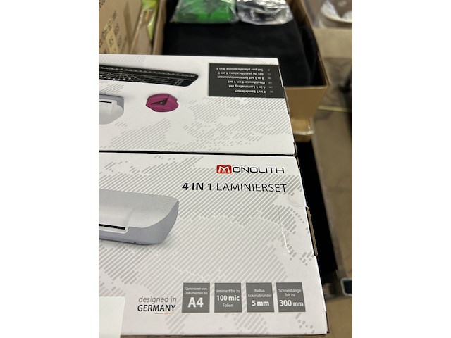 Ca. 12x 4-in-1 lamineermachine a4 monolith - afbeelding 4 van  5