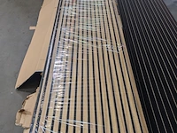 Ca. 12x akoestisch wandpaneel 280x60, 3, new walnoot, bouwjaar 2025 - afbeelding 5 van  6