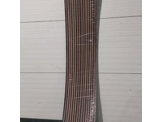 Ca. 12x akoestisch wandpaneel 280x60, dark walnut, 2025 - afbeelding 1 van  3