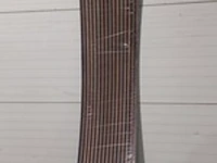 Ca. 12x akoestisch wandpaneel 280x60, dark walnut, 2025 - afbeelding 1 van  3