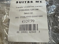 Ca. 12x broek en 11x blazer, suitss me, off-beat, sand - afbeelding 6 van  7