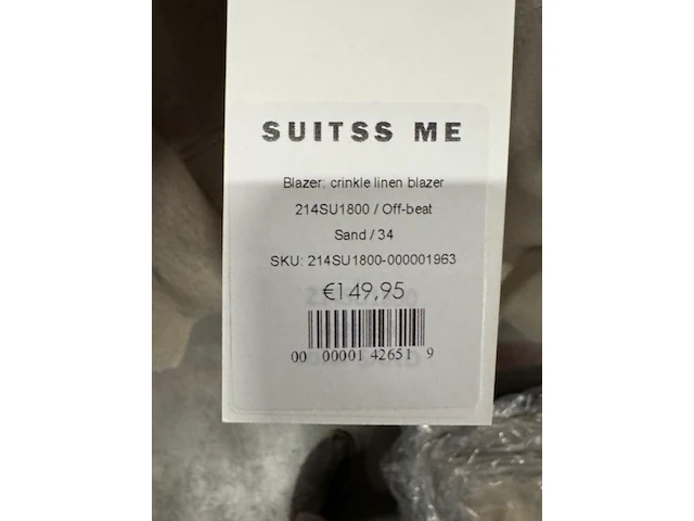 Ca. 12x broek en 11x blazer, suitss me, off-beat, sand - afbeelding 7 van  7