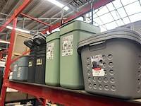 Ca. 12x curver afvalbakken, opbergers en wasmanden curver - afbeelding 1 van  6