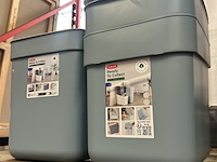 Ca. 12x curver afvalbakken, opbergers en wasmanden curver - afbeelding 5 van  6